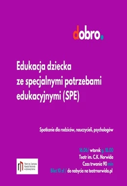 Edukacja dziecka ze specjalnymi potrzebami edukacyjnymi (SPE)
